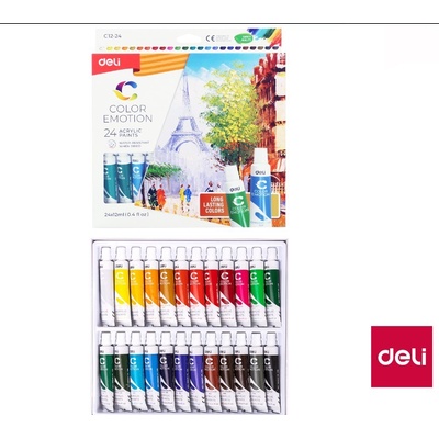 Luma Barvy akrylové sada 24 barev 12 ml – Hledejceny.cz