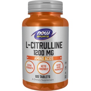 NOW L-Citrulline 1200 mg | Extra Strength [120 Таблетки]