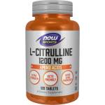 NOW L-Citrulline 1200 mg | Extra Strength [120 Таблетки]