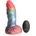 Creature Cocks Rainbow Phoenix Vibrating Silicone Dildo