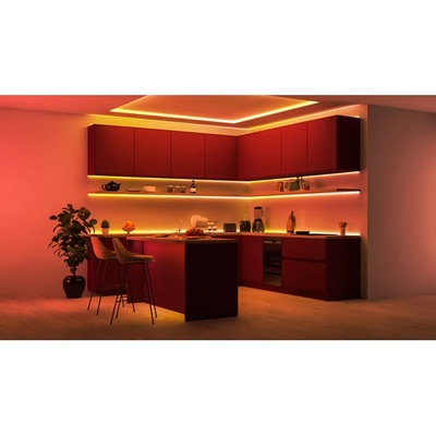 Philips Смарт LED RGBW димируема лента WiZ Smart LED Strip Type-C, 10 м (5+5), 12W, 3200 lm, IP65, 16 млн. цвята (929004140001)