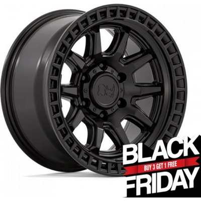 BLACK RHINO CALICO 8,5x17 5x114,3 ET34 matte black