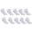 Donnay Юношески чорапи Donnay 10 Pack Trainer Socks Junior - White