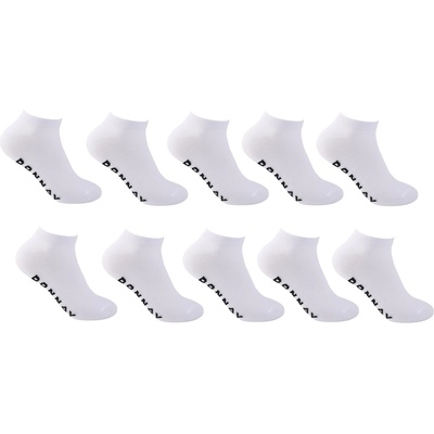 Donnay Юношески чорапи Donnay 10 Pack Trainer Socks Junior - White