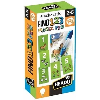 HEADU Magické pero najdi 123
