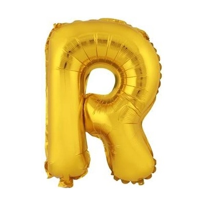 TORO Balónek fóliový písmenko R 30cm