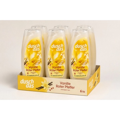 Dusch das Duschdas sprchový gel s vůní vanilky a červeného pepře 225 ml