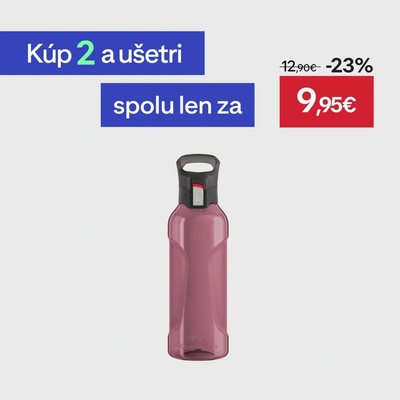 QUECHUA 500 Ecozen 800 ml ružová
