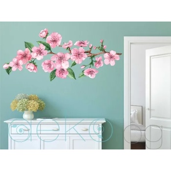 Image 1 of Вишнев цвят - стикер с ефект на акварелна рисунка (3192)