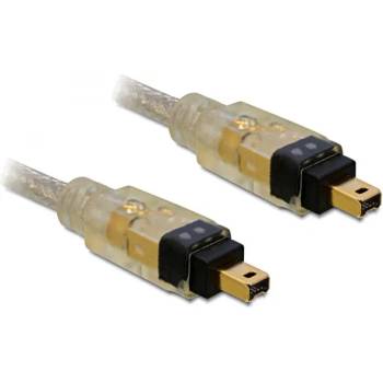 Delock 1 метър FireWire свързващ кабел (4/4 пина)