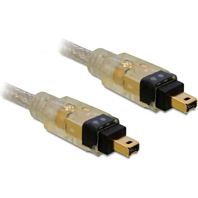 Delock 1 метър FireWire свързващ кабел (4/4 пина)