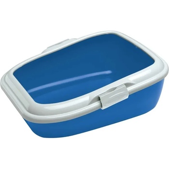 Ferplast Litter tray for cats Moderna - Открита котешка тоалетна с борд, 56 / 43.5 / 19 см
