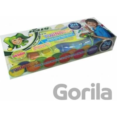 Jolly vodové farby twintabs 24 ks