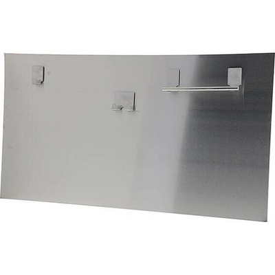 Magnetická nerezová deska na kuchyňskou linku Compactor Memo Board - velká 50 x 90 cm