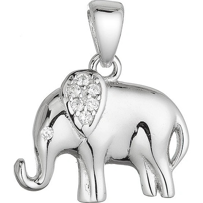 Evolution Group Stříbrný přívěsek sloník 14055.1