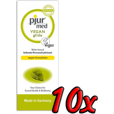 pjur med Vegan Glide 2ml 10 pack