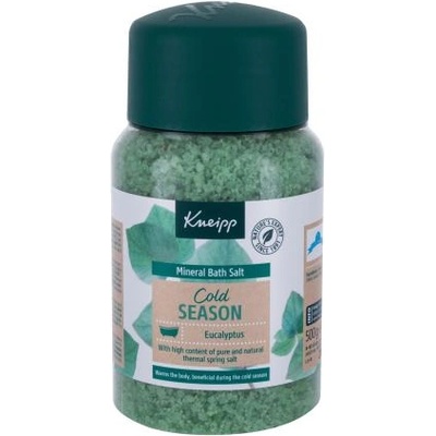 Kneipp Cold Season Eucalyptus соли за вана с евкалипт за настинка 500 гр унисекс