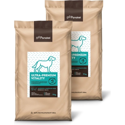 Panakei Ultra Premium Vitality Hovädzie Morčacie 18 kg