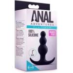Anal Adventures platinym beaded plug