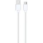  Кабел за данни USB - USB Type-C, 1.5A, 1.0m (DeTech 18314)