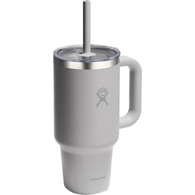 Hydro Flask termohrnek 32 Oz Travel Tumbler Clear Lid 946 ml světle šedá