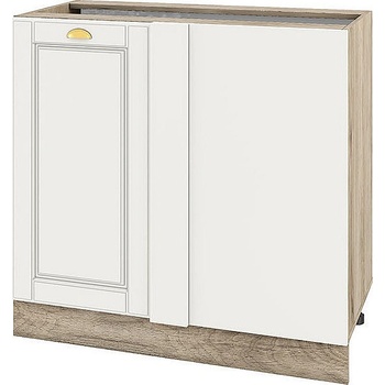 ИРИМ Долен ъглов кухненски шкаф Сити АРФ-Бяло мат-09-42 90 см