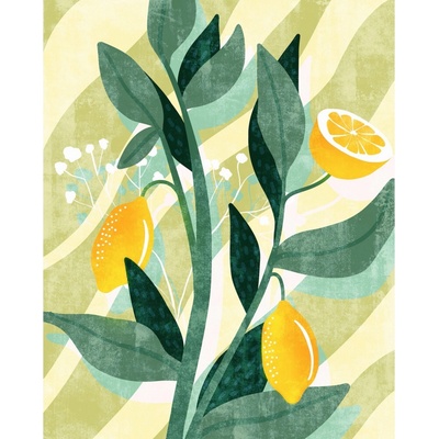 Komar Vliesová fototapeta Lemon Fresh rozměry 200 x 250 cm