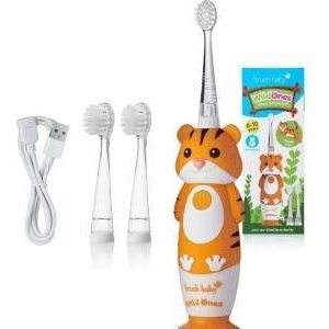 Brush-Baby BRUSH Baby_Wild Ones sonic toothbrush for children 0-10 Tiger