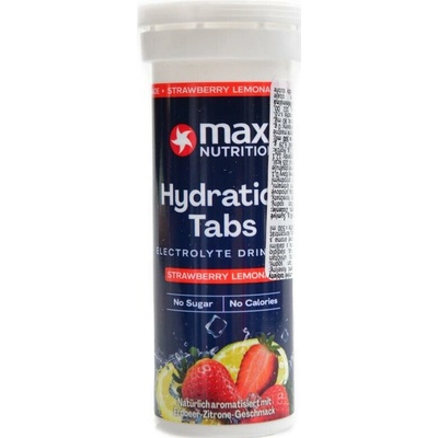 Maxi Nutrition Hydratační tablety s příchutí jahodové limonády 40 g