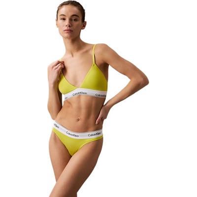 Calvin Klein lightly lined triangle žlutá