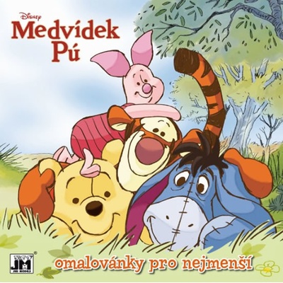 Medvídek Pú omalovánka pro nejmenší