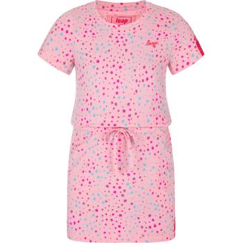 Loap Розова рокля за момичета с шарки LOAP BESNA Loap | Rozov | Момичешки | 110/116