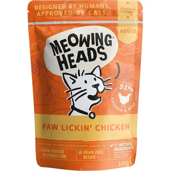 Meowing Heads Paw Lickin’ Chicken 100 g