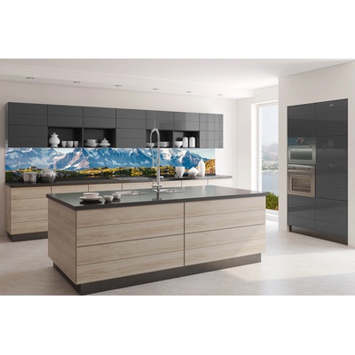 DIMEX ART Фототапет за кухня - езерото лак блан 350 x 60 см