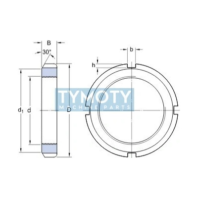HM 52 T SKF poistná matica
