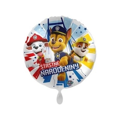 Premioloon Fóliový balón Šťastné narodeniny Paw Patrol