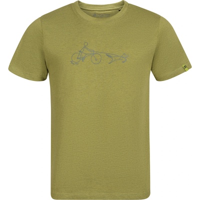 ALPINE PRO Мъжка тениска от неизмачкваем материал ALPINE PRO NOGER зелен оазис вариант pa ALPINE PRO | Zelen | МЪЖЕ | 5XL