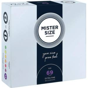 MISTER SIZE 36 бр. Тънки големи презервативи Mister Size 69 мм