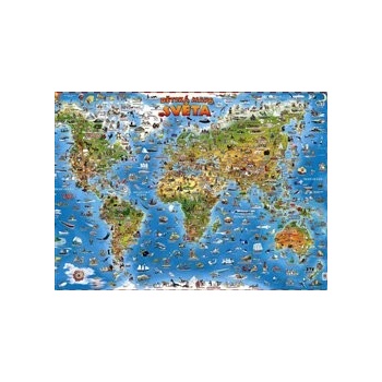 Detská mapa sveta