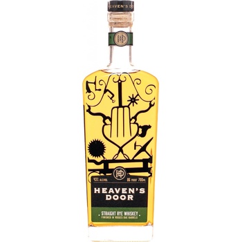 Heaven's Door Straight Rye Whiskey 43% 0,7 l (holá láhev)