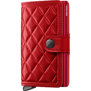 Secrid Miniwallet Premium Emboss Diamond Red (SECRID-MPEMD)