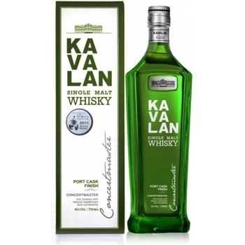 Kavalan Concertmaster Port Cask - малцово тайванско уиски 700ml