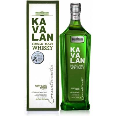 Kavalan Concertmaster Port Cask - малцово тайванско уиски 700ml