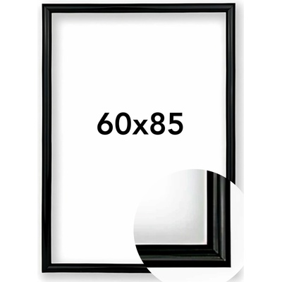 Fotorámeček BF Rozměr: 60 x 85 cm, Barva: Černá, Typ zasklení: Plexi