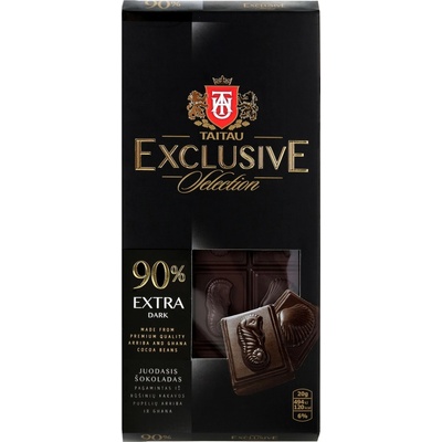 Taitau Hořká čokoláda 90% Exclusive Selection 100 g