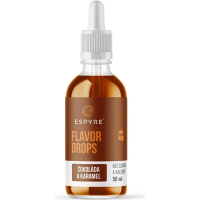 Espyre Flavor Drops Čokoláda a karamel 50 ml