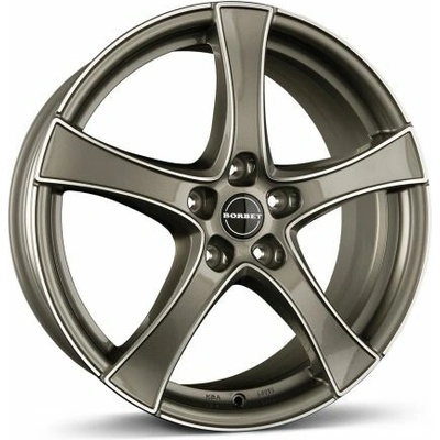 Borbet F 7,5x19 5x114,3 ET40 graphite polished