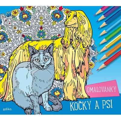 Kočky a psi – omalovánky Atila Vörös
