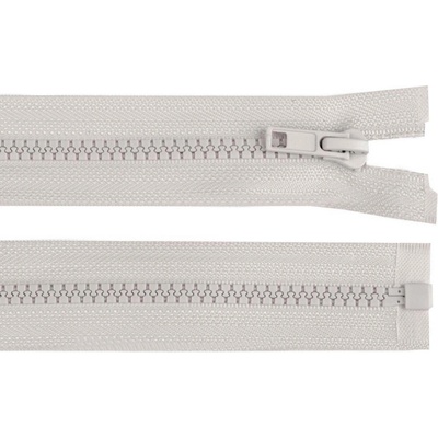 Kostěný zip No 5 délka 50 cm bundový Varianta: 310 šedá světlá, Balení: 1 ks
