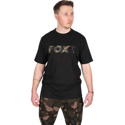 Fox Tričko Black Camo Chest Print T-Shirt